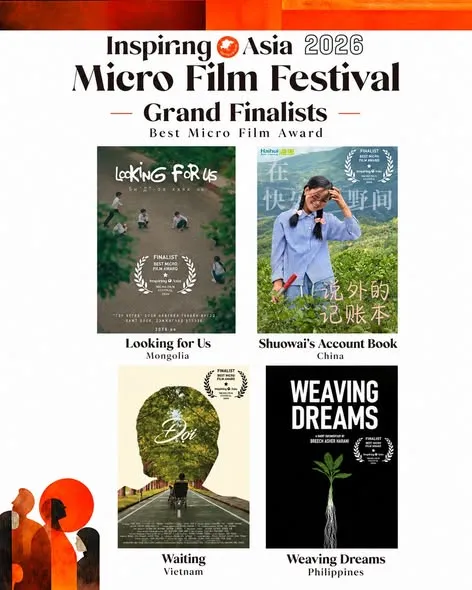 Poster phim ngắn ĐỢI lọt vào Top 7 Grand Finalists Inspiring Asia Micro Film Festival 2026 tại Manila